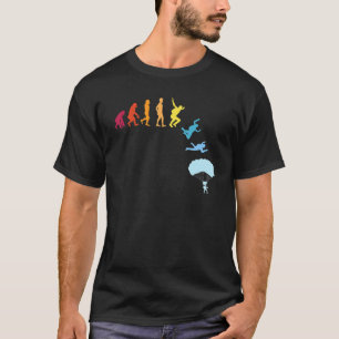 Camiseta Skydiving Evolution Parachute Skydiver 1