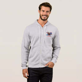 Camiseta Skydiving-Feel Freedom Above Clouds | Men Full-zip