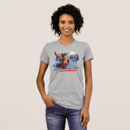Camiseta Skydiving-Feel Freedom Above the Clouds | Women
