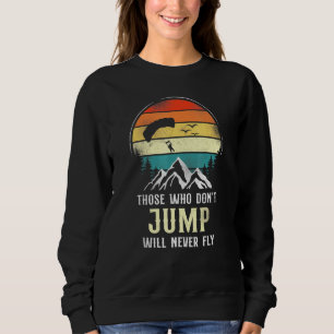 Camiseta Skydiving Jump Voará Paraquedas Paraglide Retro
