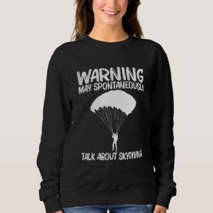 Camiseta Skydiving legal Para Homens Mulheres Paraquedas Sk