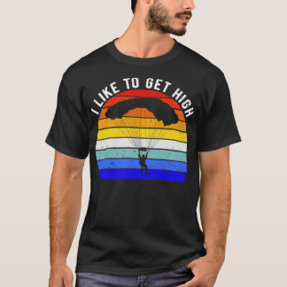 Camiseta Skydiving Lover Eu Gosto De Alcançar II
