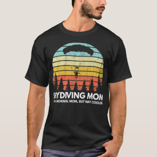 Camiseta Skydiving Mãe Skydiving Mãe Correspondente Céu Cas