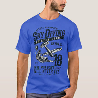 Camiseta Skydiving Parachuting Skydive