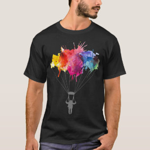 Camiseta Skydiving Parachuting Skydiver Tee