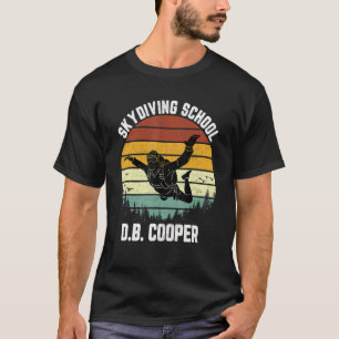 Camiseta Skydiving School Db Cooper