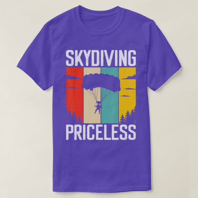 Camiseta Skydiving sem preço (Frente do Design)