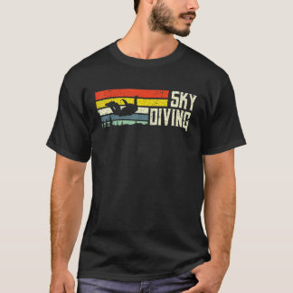 Camiseta Skydiving Skydive Sky Merging