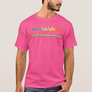Camiseta Skydiving Skydiver Heartbeat Skydive