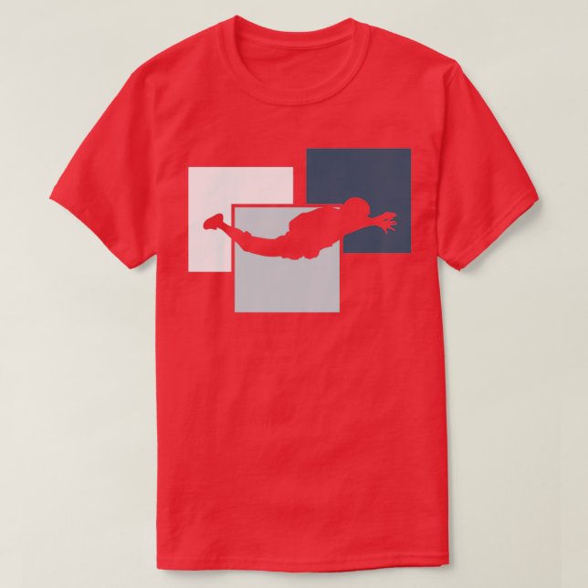 Camiseta Skydiving Sports (Frente do Design)