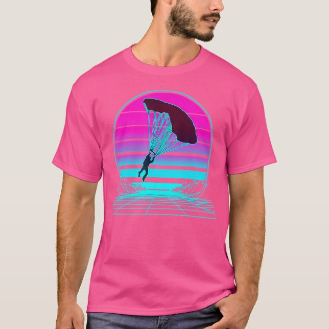 Camiseta Skydiving Sunset (Frente)