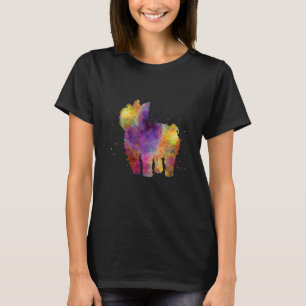 Camiseta Skye Terrier Watercolor Birthday Para Crianças Lov