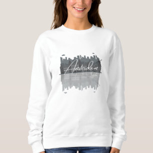 Camiseta Skyline Amsterdã