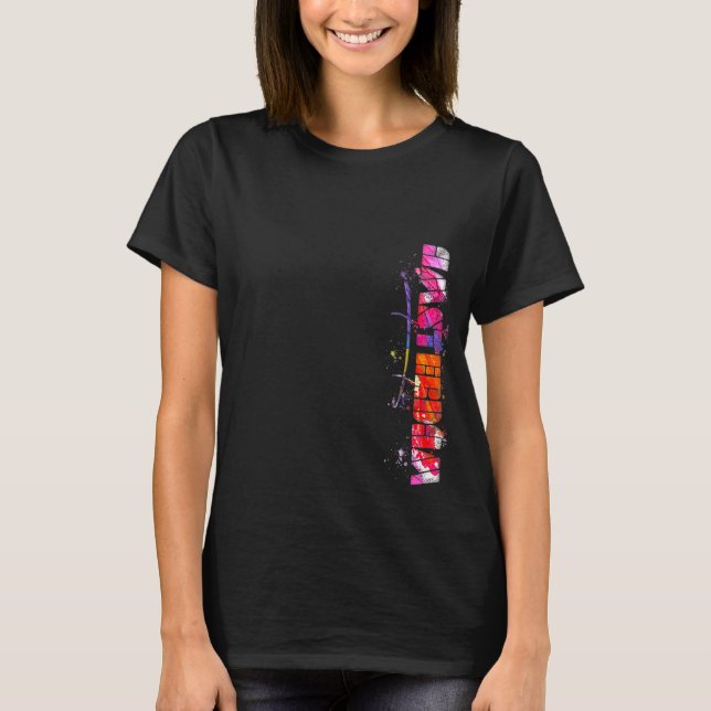 Camiseta Skyline Amsterdã Cityscape Amsterdam (Frente)