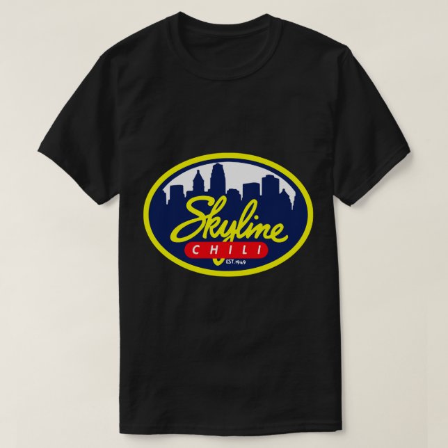 Camiseta Skyline Chili Magnet (Frente do Design)