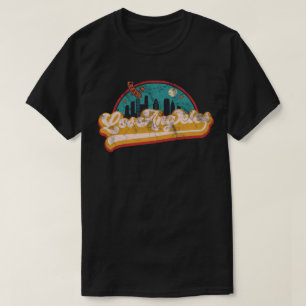 Camiseta Skyline Cidade da Califórnia em Los Angeles