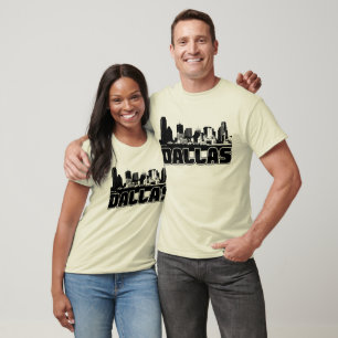 Camiseta Skyline de Dallas