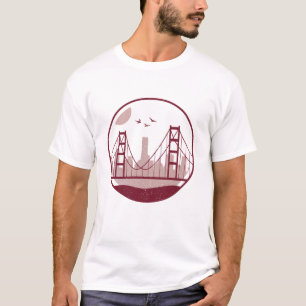 Camiseta Skyline de golden gate bridge San Francisco