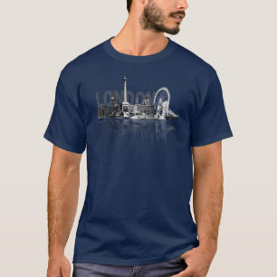 Camiseta Skyline de Londres
