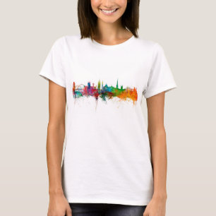 Camiseta Skyline de Newcastle Inglaterra