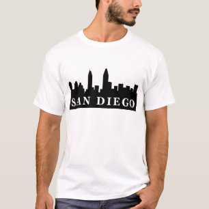 Camiseta Skyline de San Diego
