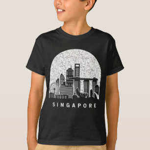 Camiseta Skyline de Singapura