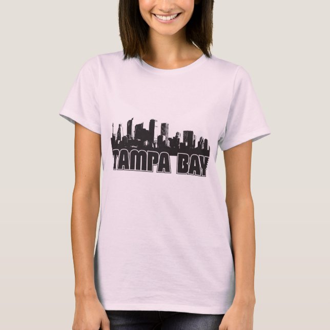Camiseta Skyline de Tampa Bay (Frente)