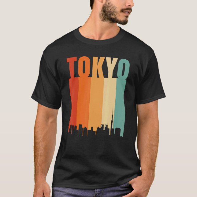 Camiseta Skyline de Tóquio (Frente)