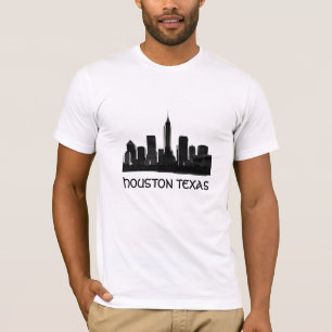 Camiseta Skyline do Houston Texas Personalizado