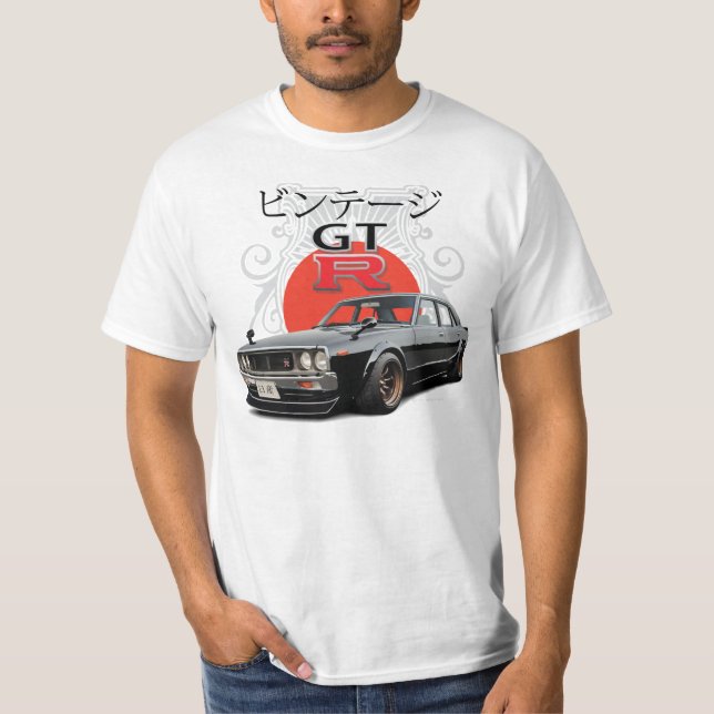 Camiseta Skyline do vintage GTR (Frente)
