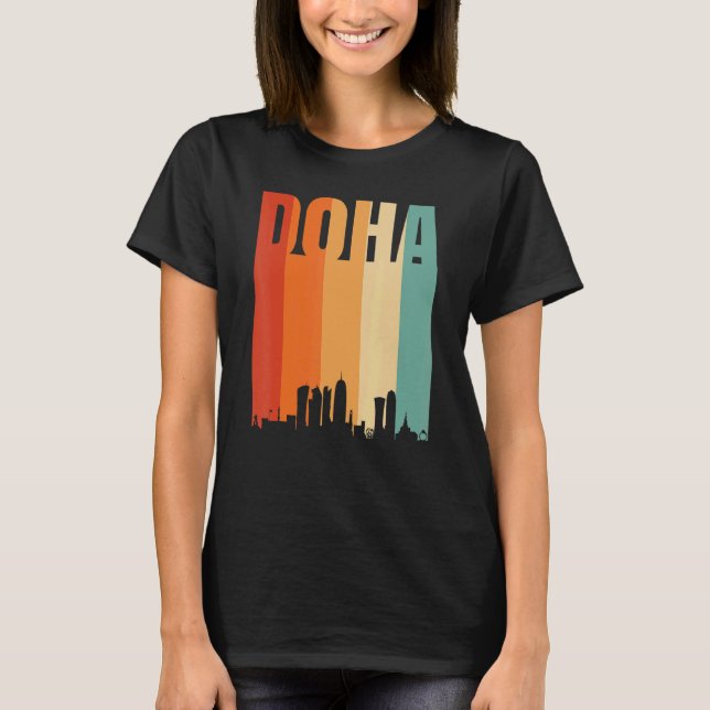 Camiseta Skyline Doha (Frente)