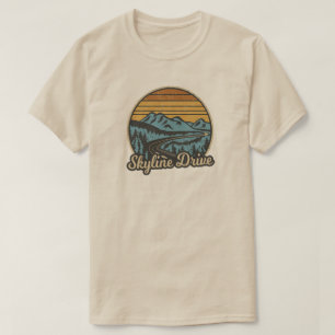 Camiseta Skyline Drive Virginia Retro