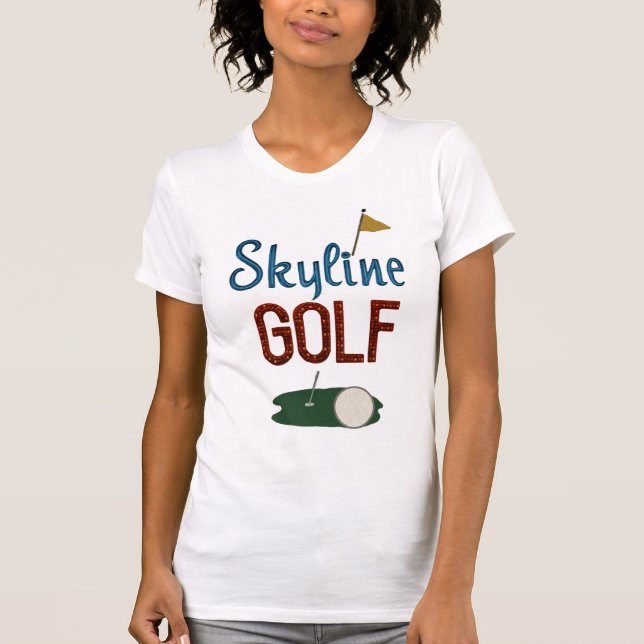 Camiseta Skyline Golf (Frente)