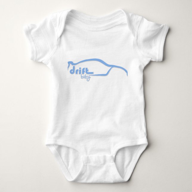 Camiseta Skyline GTR Drift Baby - Blue (Frente)