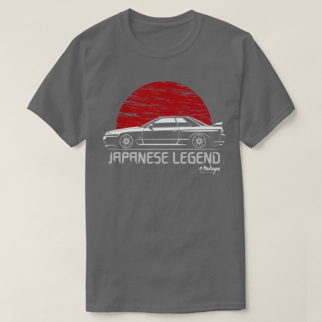 Camiseta Skyline GTR R32 (Frente do Design)