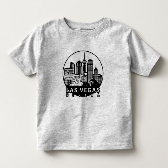 Camiseta Skyline Las Vegas Nevada (Frente)