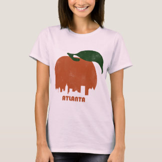 Camiseta Skyline-Mulheres retros de Atlanta