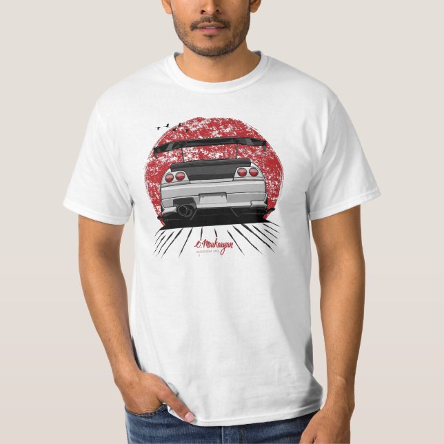 Camiseta Skyline R33 GTR (Frente)
