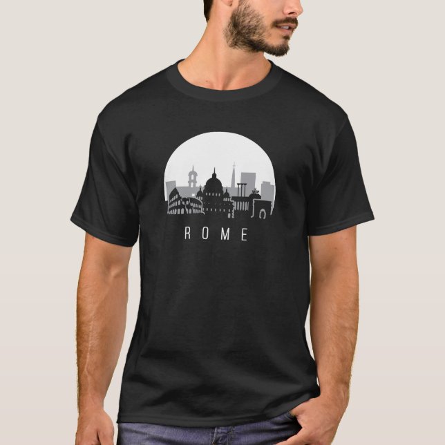 Camiseta Skyline Roma (Frente)