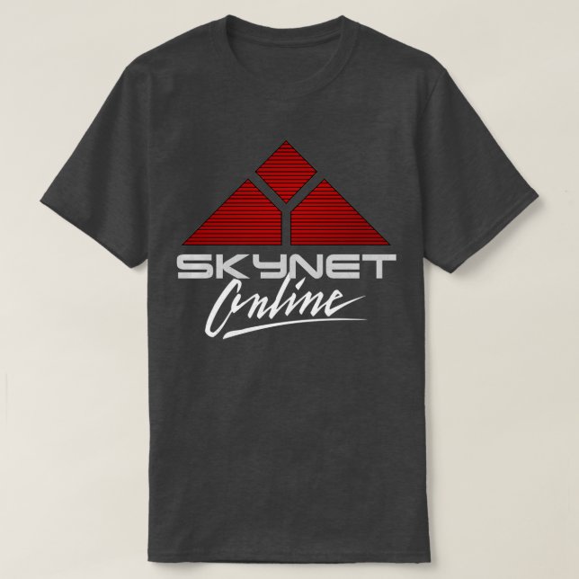 Camiseta Skynet Online 90s vintage (Frente do Design)