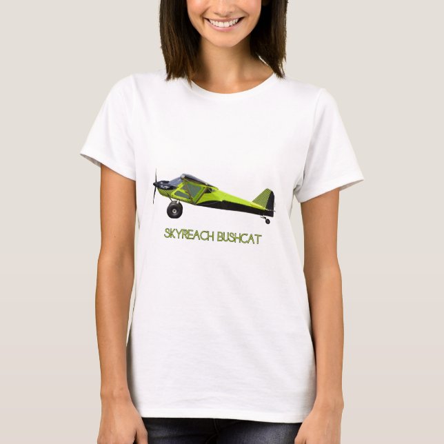 Camiseta Skyreach Bushcat Airplane (Frente)