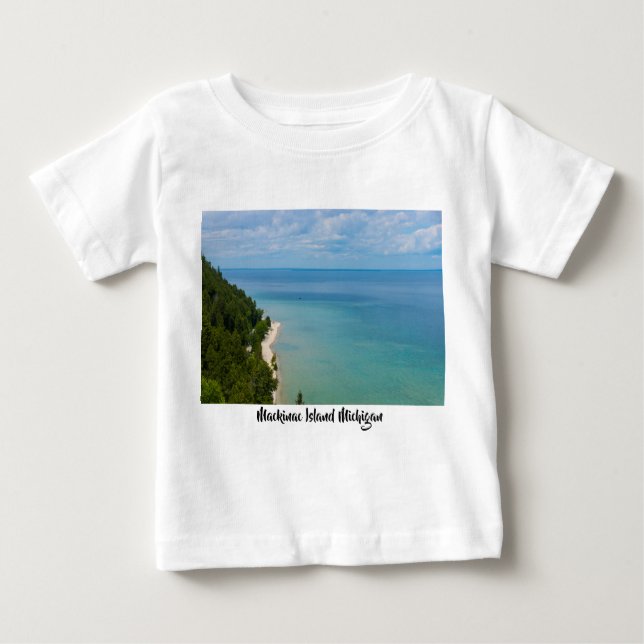 Camiseta Skyview da Ilha Mackinac (Frente)