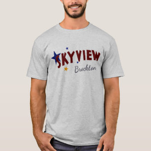Camiseta Skyview Drive-In Theater Tela Brockton Scrib Tee