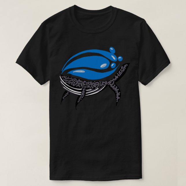 Camiseta Skywhale design (Frente do Design)