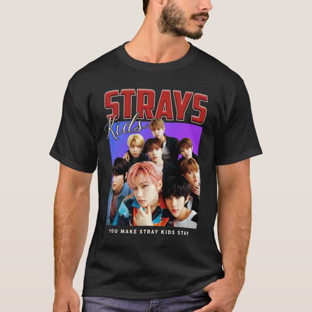 CAMISETA SKZ KPOP (Frente)