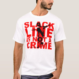 Camiseta Slack Line Não É Crime