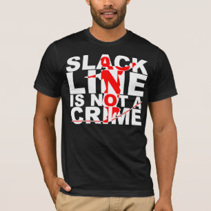 Camiseta Slack Line Não É Crime