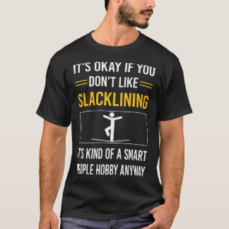 Camiseta Slackliner de Slackline de Slackline do Smart Pess