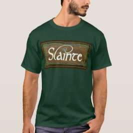 Camiseta Slainte~ a sua saúde! Dia do ~ St.Patricks