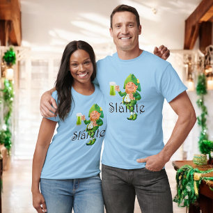 Camiseta Slainte de torrada de Pub Leprechaun na Irlanda